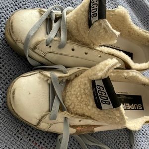 Golden Goose Superstar with shearling Size 38